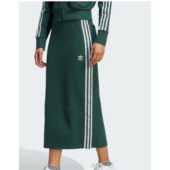 NEW ADIDAS ORIGINALS Adicolor Knit Skirt Only Women's Size XL - Picture 3 of 5